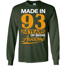 24th Birthday Made In 1993 Tee Shirt