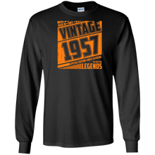 Legends Awesome are born Retro Vintage made in 1957 60th