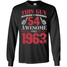 Vintage Born in 1963 54th Birthday Gifts 54 This Guy Awesome