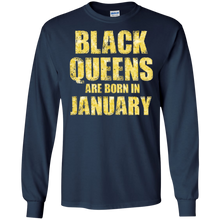 Black Queens Are Born In January Funny Birthday Gift