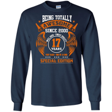 Vintage Born in 2000 17th Birthday 17 Years Old Awesome Gift