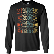 Vintage Genuine Retro Made In 2004 13th Birthday Gift 13 yrs