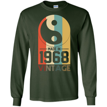 Vintage Yin Yang Retro Made In 1968 50th Birthday Gifts 50