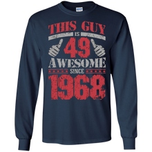 Vintage Born in 1968 49th Birthday Gifts 49 This Guy Awesome