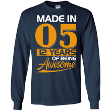 12th Birthday Made In 2005 Tee Shirt