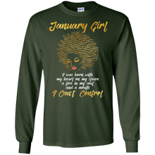 I'm a January Girl Shirt Funny Birthday T-Shirt for Women