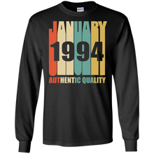 Retro January 1994 T-Shirt Vintage 24th Birthday Gift Shirt