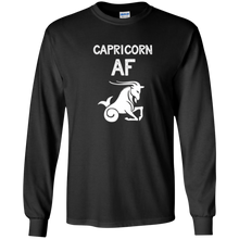 Zodiac Capricorn AF T-Shirt Gifts Funny Astrology Signs Tee