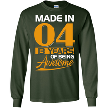 13th Birthday Made In 2004 Tee Shirt