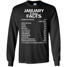 JANUARY GUY FACTS T-SHIRT