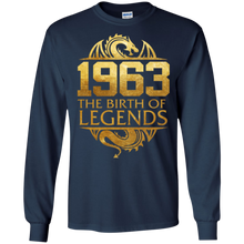 1963 The Birth Of Legends Vintage Classic 55 Years Old 55th