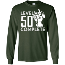Level 50 Complete Video Gamer Geek 50th Birthday 1967 T-Shir