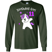 11th Year Old Birthday Tee Dabbing Unicorn Gifts T Shirts