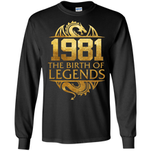 1981 The Birth Of Legends Vintage Classic 37 Years Old 37th
