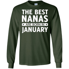 The Best Nanas Are Born In January T-Shirt