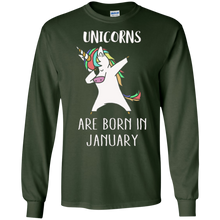 Unicorns are Born in January Funny,Cute,Cool Unicorn T-Shirt