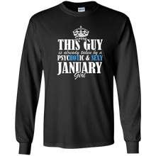 January Girl T-Shirt Sorry This Guy Is Already Taken By A