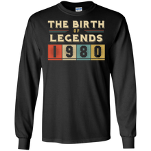 Retro The Birth Of Legend USA 1980 37th Birthday Gift 37 yrs