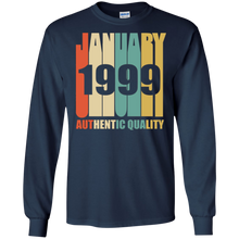 Retro January 1999 T-Shirt Vintage 19th Birthday Gift Shirt