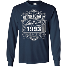 Awesome Since 1993 24th Birthday T Shirt 24 Years Old