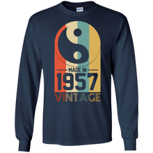 Vintage Yin Yang Retro Made In 1957 61st Birthday Gifts 61