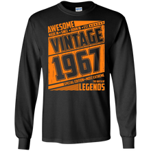 Legends Awesome are born Retro Vintage made in 1967 50th