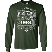 Awesome Since 1984 33rd Birthday T Shirt 33 Years Old