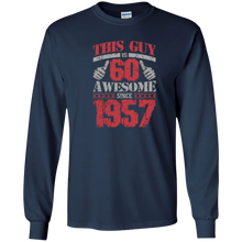 Vintage Born in 1957 60th Birthday Gifts 60 This Guy Awesome