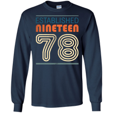 Vintage 1978 40th Birthday T Shirt 40 Yrs Years Old T-Shirt