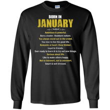 Born In January Tshirt January 15Th Birthday Funny