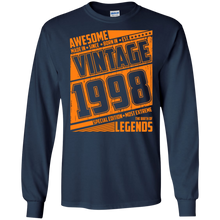 Legends Awesome are born Retro Vintage made in 1998 19th