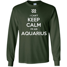 I Can't Keep Calm I'm An Aquarius Zodiac T-Shirt
