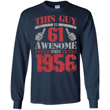 Vintage Born in 1956 61st Birthday Gifts 61 This Guy Awesome