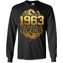 1963 The Birth Of Legends Vintage Classic 55 Years Old 55th