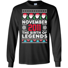 November 2011 The Birth Of Legends Christmas T Shirt
