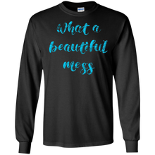 What A Beautiful Mess Motivational Distressed T-Shirt