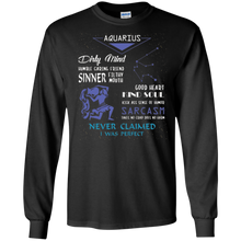 Aquarius Dirty Mind Humble Caring Friend T-shirt