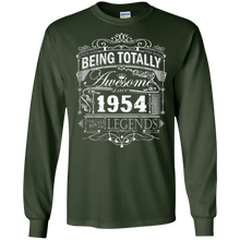 Awesome Since 1954 63rd Birthday T Shirt 63 Years Old