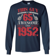 Vintage Born in 1952 65th Birthday Gifts 65 This Guy Awesome