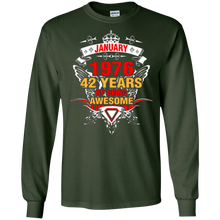 January 1976 42th Birthday 42 Years Old Gift T-Shirt
