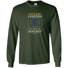 Cycling Legends Are Born In January Shirt Gear Apparel 2