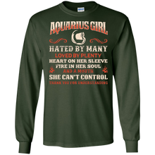 Aquarius Shirt Aquarius Girl Hated By Many Loved By Plenty