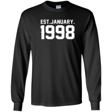 Happy 1998 it's My 19 th Birthday Gift Ideas Tshirt For Love