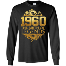 1960 The Birth Of Legends Vintage Classic 58 Years Old 58th