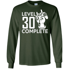 Level 30 Complete Video Gamer Geek 30th Birthday 1987 T-Shir