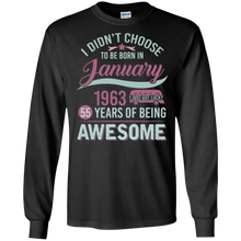 I Didn't Choose To Be Born In 1963 55 Years Old T-shirt