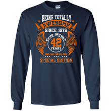 Vintage Born in 1975 42nd Birthday 42 Years Old Awesome Gift