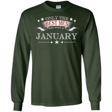 Only the Best Men are Born in January T-Shirt