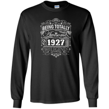 Awesome Since 1927 90th Birthday T Shirt 90 Years Old