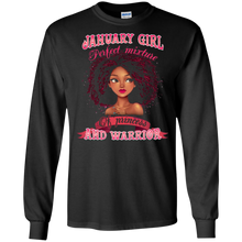 January Girl Perfect Mixture Of Princess And Warrior Shirt